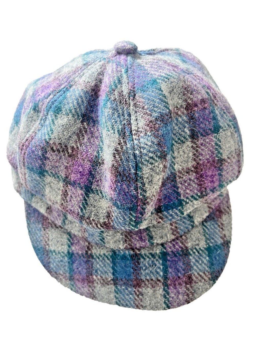 Harris Tweed® Cap Women's Newsboy Hat Genuine Handwoven Cloth 100% Wool SCOTLAND